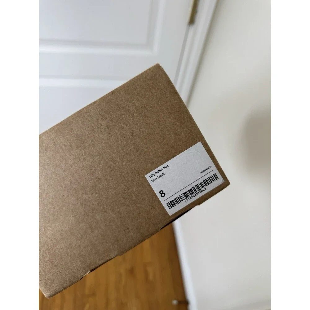 Reformation Tilly Ballet Flat Mist Mesh Size 8 - Picture 2 of 5